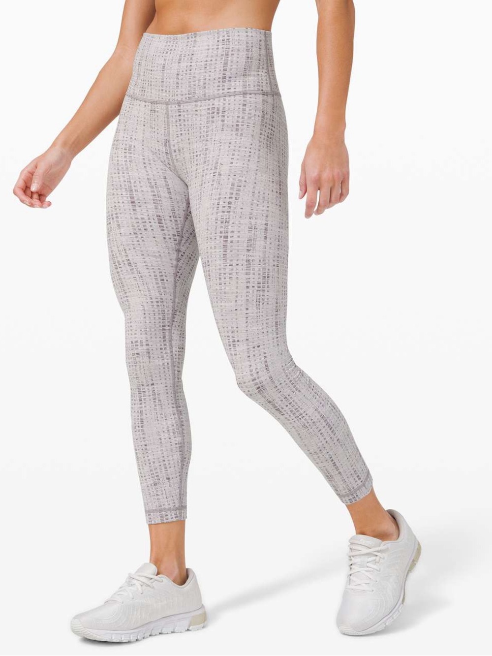 Lululemon Wunder Under High-Rise Tight 25" Action Jacquard Moonphase Silver 6